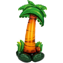 Palm Tree Foil Balloon – Tropical Party Decoration 139 cm