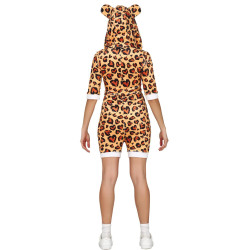 Naiste lühike leopardikostüüm