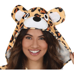 Naiste lühike leopardikostüüm