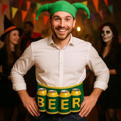 Belt with Beer Holders