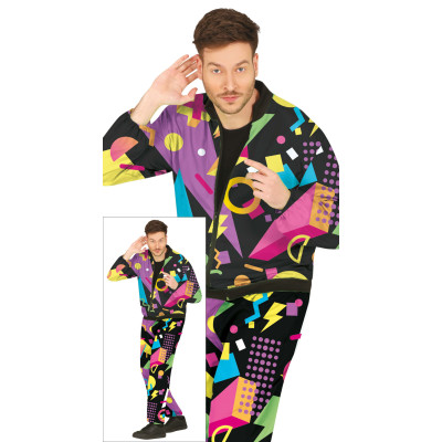 Men's 80s Sports Suit