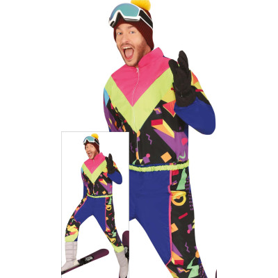 Men's 80s Skier Costume