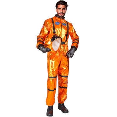 Orange Astronaut Suit for Men