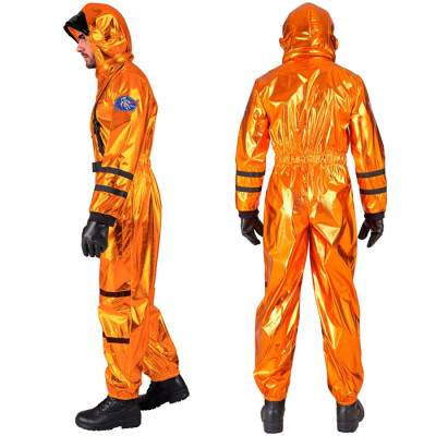 Orange Astronaut Suit for Men