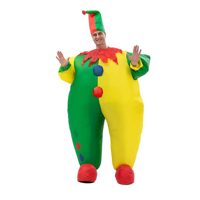 Inflatable Clown Costume for Adults