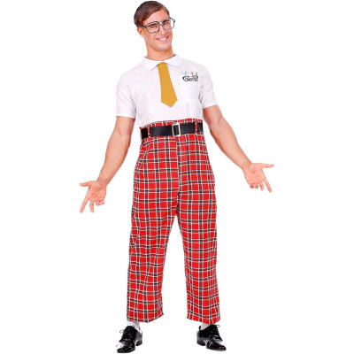 Ultimate Geek Chic: Men's Nerd Costume