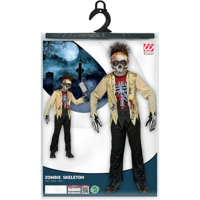 Spooktacular Zombie Skeleton Costume for Kids!