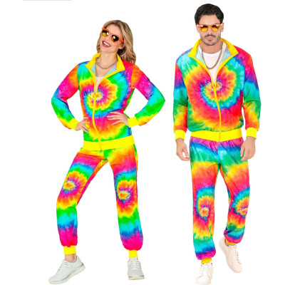 Erksad neoonvärvilised tie-dye dressid täiskasvanutele: ideaalsed sinu järgmiseks peoks!