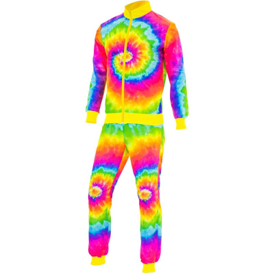 Erksad neoonvärvilised tie-dye dressid täiskasvanutele: ideaalsed sinu järgmiseks peoks!