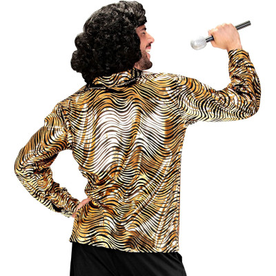 Groove into the 70's: Men's Disco Fever Shirt