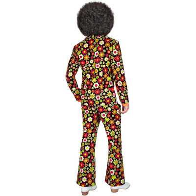 Groovy 60's Floral Suit: A Bold Fashion Statement for Men
