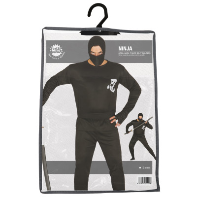 Meeste Ninja Kostüüm