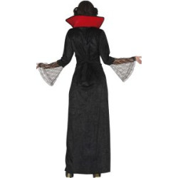 Gothic Vampire Long Elegant Dress for Woman