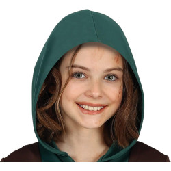 Roheline vibukütt kleit tüdrukutele