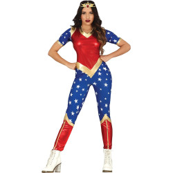 Ülim staarikangelanna kostüüm naistele