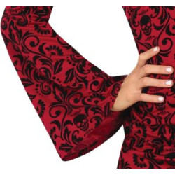 Punane Kapuutsiga Nõiakostüüm Naistele