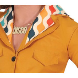 Oranž diskotähe meeste kostüüm