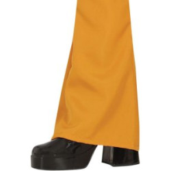 Orange Disco Star Mens Costume