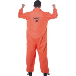 Inmate orange suit for men