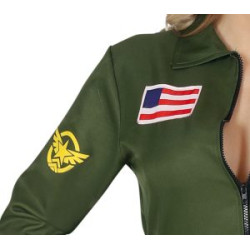 Naise sõjaväe piloodi kostüüm