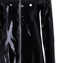 Long black coat for women