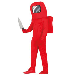 Red Astronaut costume for children