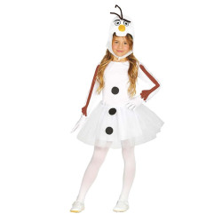 Snowman costume for girls