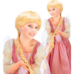 Enchanting Rapunzel Wig with Extra-Long Braid for Magical Adventures