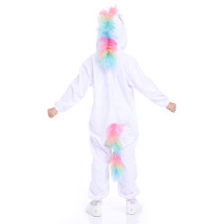 Unicorn Costume for Kids – Hooded Carnival Jumpsuit