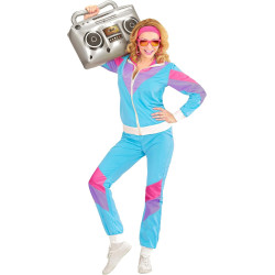 Retro Revival: Rock the 80's/90's Style Tracksuit for Adults!