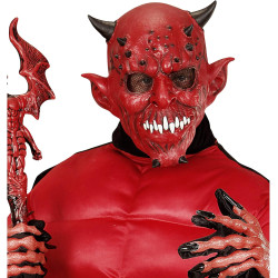 Unleash Your Inner Demon with This Terrifying Devil Mask!