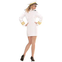 Command the Seas in Style: Women's Navy Captain Costume