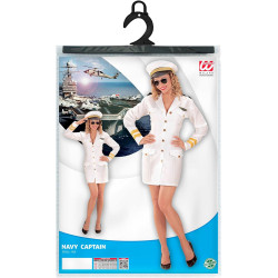 Command the Seas in Style: Women's Navy Captain Costume