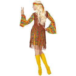 Groovy Hippie Chic: Embrace the 60s Vibe with This Funky Costume!