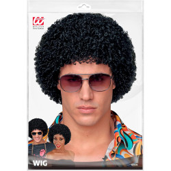 Groovy 70ndate Disko Must Parukas: Vabasta Oma Sisemine Tantsukuninganna!