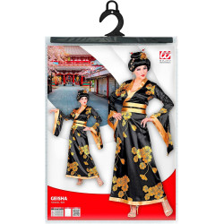 Elegant Geisha-Inspired Costume for Women