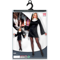 Chic and Playful Nun Costume for Women: Perfect for Your Next Costume Party!