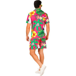 Vibrant Hawaiian Vibes: Ultimate Men's Tropical Costume