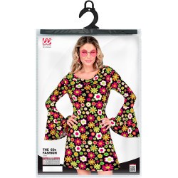 Groovy 60ndate lilleline hippide kleit naistele: haarake retrovibe!