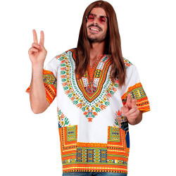 Elujõuline Valge Dashiki Kostüüm Meestele - Kehastage Kultuuri Stiilis!