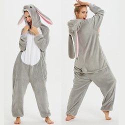 Step into a delightful world with adorable bunny plush costumes for kids and adults!