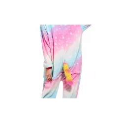 Maagilised triibulised ükssarvikud plüüsikostüümid lastele ja täiskasvanutele: Ümbritsetud võluga!