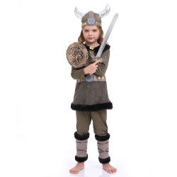 Viking Costume for Kids – Nordic Warrior Outfit