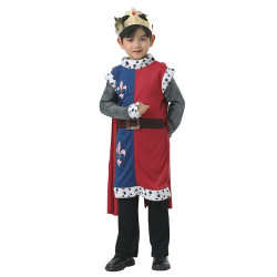 Royal Honor: Majestic King Costume for Boys