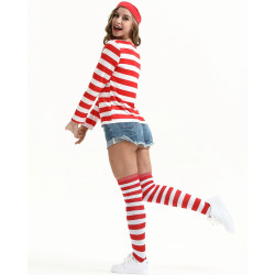 Stylish Wally Costume for Women: Stand Out with Stripes!