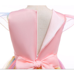 Lummav ükssarviku printsessi kleit väikestele tüdrukutele