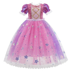 Enchanting Purple Princess Dress for Little Royals