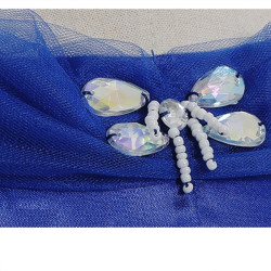 Enchanting Royal Blue Princess Dress for Girls