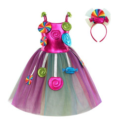 Enchanting Candy Kingdom Princess Dress for Girls