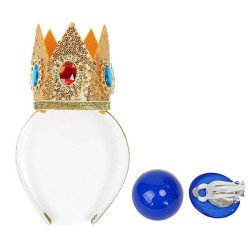 Kuninglikust inspireeritud rõivakomplekt tüdrukutele